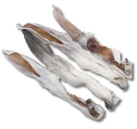 oreilles de lapin naturelles pour chiens - friandises à mâcher